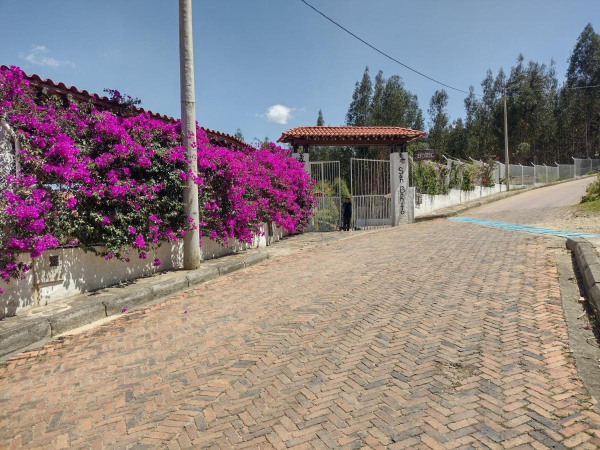 San Benito Hotel Tibasosa Buitenkant foto