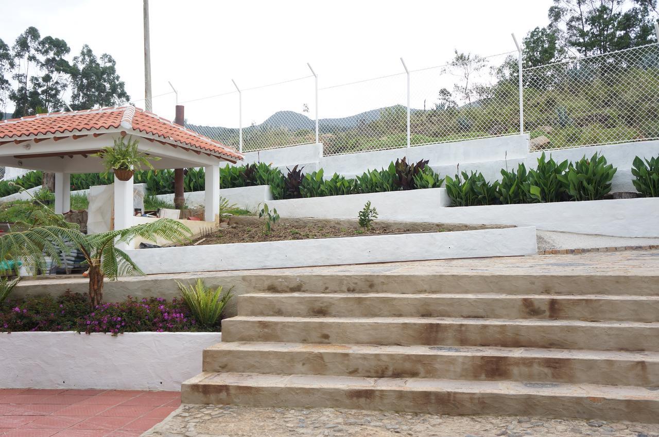 San Benito Hotel Tibasosa Buitenkant foto