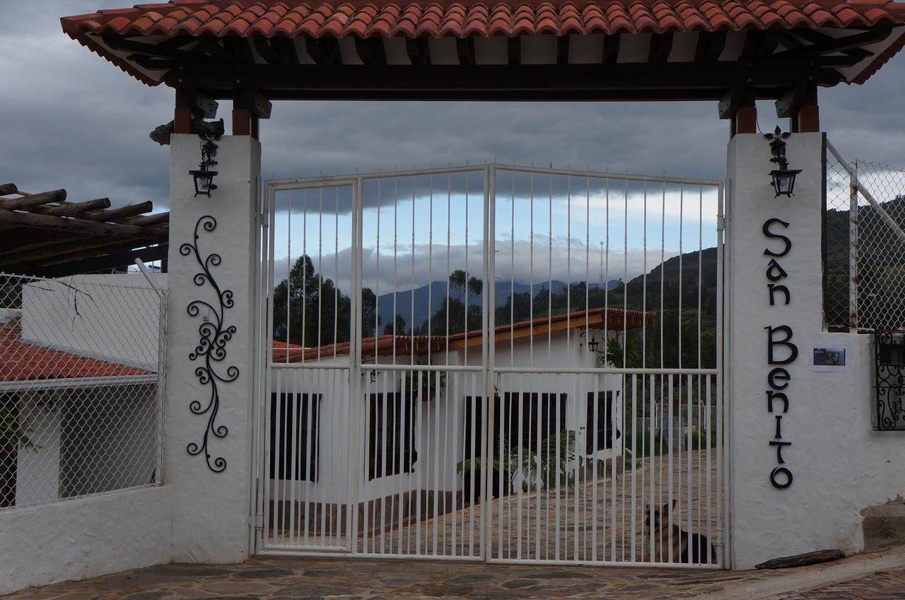 San Benito Hotel Tibasosa Buitenkant foto